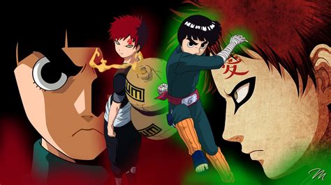 Naruto And Gaara Fight