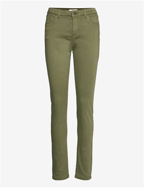 Esprit Casual Pants Woven Khaki Green 32499 Kr