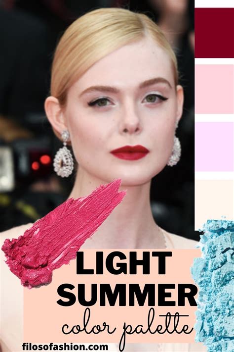 Light Summer Color Palette Makeup Saubhaya Makeup