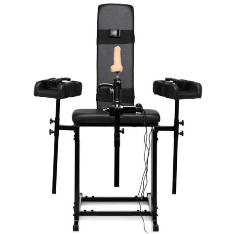 Master Series Ultimate Obedience Chair With Detachable Handheld Sex
