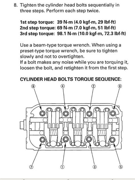 2006 Honda Accord Intake Manifold Torque Specs