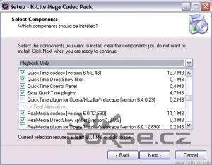 Codecs and directshow filters are needed for encoding and decoding audio and video formats. K-lite Mega Codec Pack 64 bit download