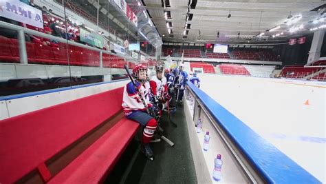 Get inspired by our community of talented artists. MOSCOW - APR 28: Young Hockey Players Take Seats On Bench ...