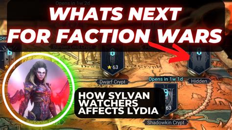 Faction Wars After Sylvan Watchers How To Prepare To Get Lydia Raid