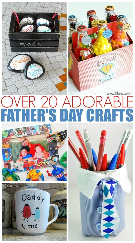 20+ Easy Father's Day Crafts for Kids - The Mom Creative