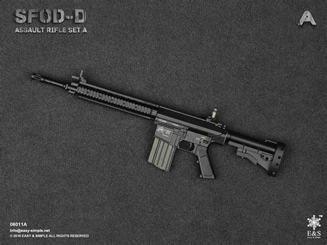Easy And Simple 06011 Sfod D Assault Rifle Set Type A