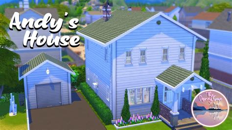 Andys House Toy Story The Disney Save 23 Sims 4 Speed Build