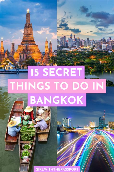 15 Unique And Fun Things To Do In Bangkok Bangkok Travel Thailand
