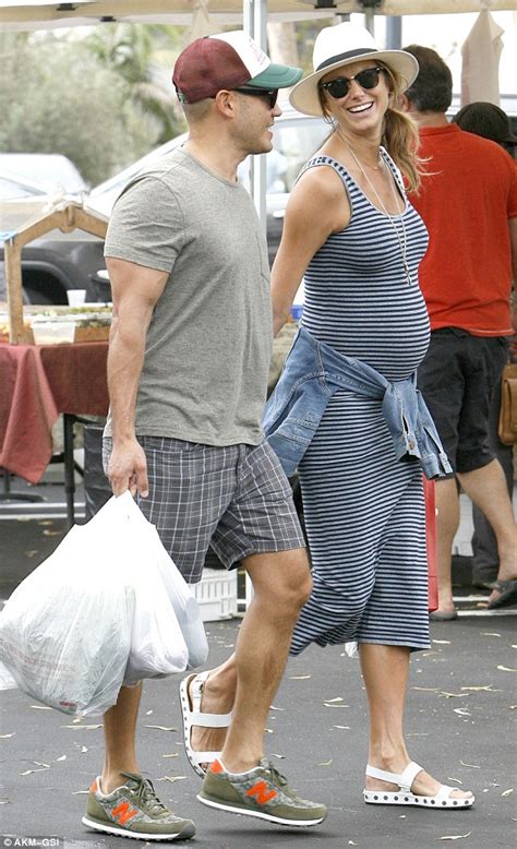 Stacy Keibler Shows Off Growing Bump With Husband Jared Pobre Daily