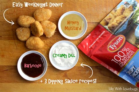 Easy Weeknight Dinner Idea + 3 Dipping Sauce Recipes for ...