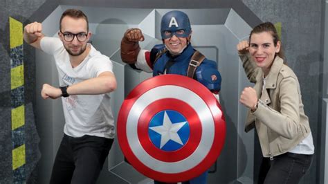Meet And Greet Captain America à Disneyland Paris Youtube