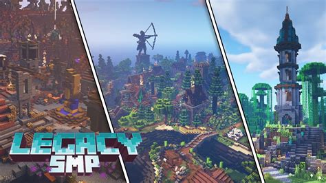 Legacy Smp World Tour And Epic Wither Battle Minecraft 116