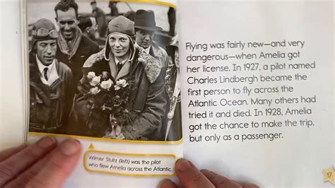 This book is a book that i would use to lead into an activity about great women in history. Amelia Earhart Read Aloud - YouTube