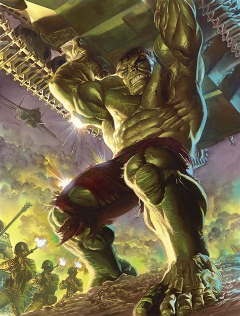 Immortal Hulk Alex Ross Marvel Comic Book Art Free Uk Delivery