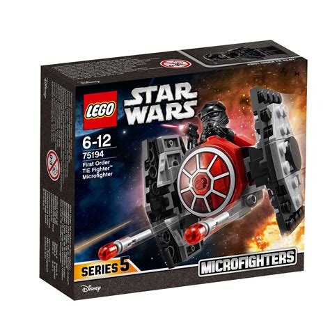 75194 Lego Star Wars First Order Tie Fighter Microfighter 91 Pieces Age