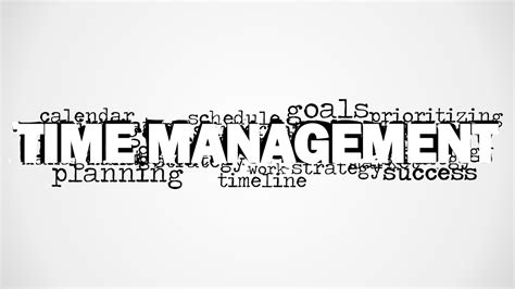 An individual should understand the value of time for. Time Management Word Cloud Picture for PowerPoint - SlideModel