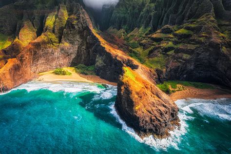 Coast Of Kauai Hawaii By Mark Gvazdinskas