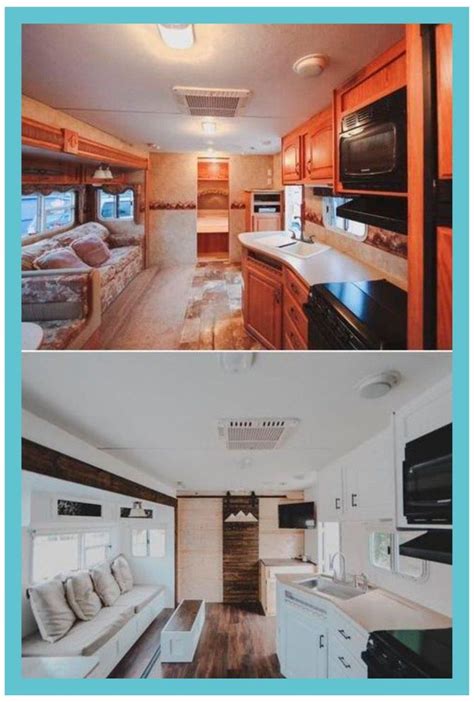 Travel Trailer Remodel Before And After Costs Camperrenovation In 2020