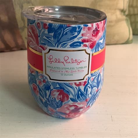 Lilly Pulitzer Dining Lilly Pulitzer Insulated Stemless Tumbler