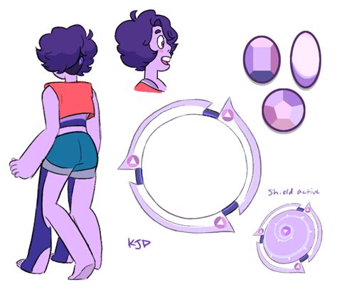 Lavvy Sketches Their Weapon And Gems Etc With Images Steven Universe Fusion Steven