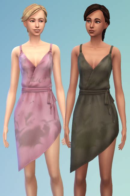 Blackys Sims 4 Zoo Shabby Dress By Mammut • Sims 4 Downloads