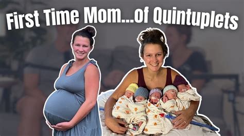 First Time Mom Of Quintuplets Shares Her Pregnancy Story Youtube