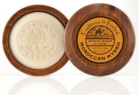 Crabtree And Evelyn Moroccan Myrrh For Men Shave Soap 100g 100 Ml