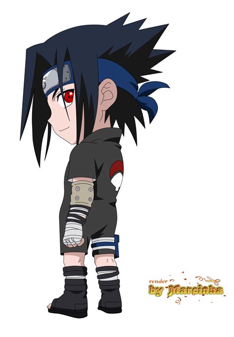 And for a while, i thought i could choose that path instead… but in the end… i've decided on revenge. PNG Chibi Sasuke Uchiha Genin Sharingan by Marcinha20 on DeviantArt