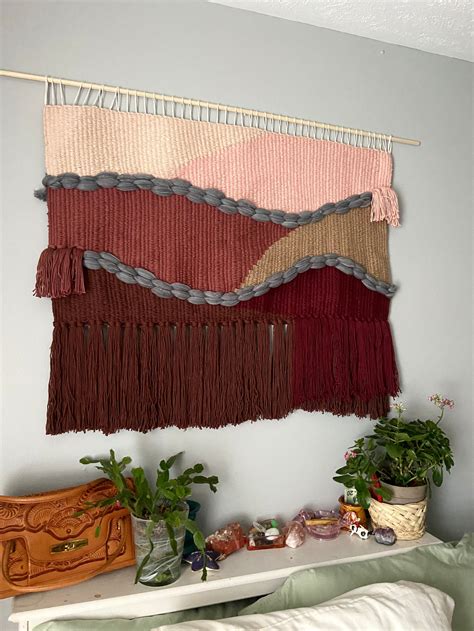 Tapestry Handwoven Wall Hanging Weaving Boho Decor Extra Large Etsy