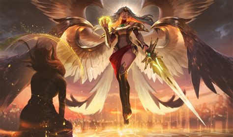 Fantasy Art Wings Kayle League Of Legends League Of Legends