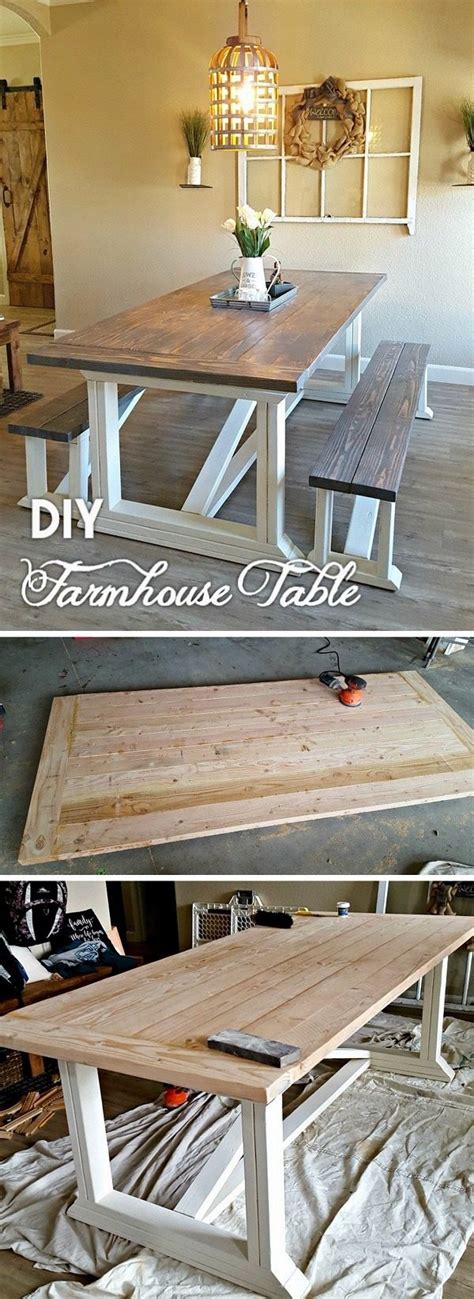 23 Easy Diy Farmhouse Table Ideas With Plans And Instructions