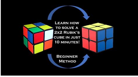 Learn How To Solve A 2x2 Rubiks Cube In Just 10 Minutes Beginner