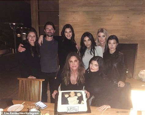 caitlyn jenner celebrates 70th birthday with kardashian clan daily mail online