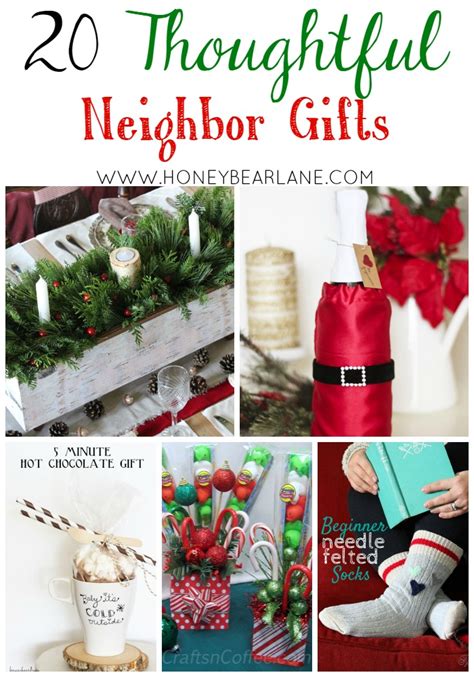 What to get the person who wants nothing? 20 Thoughtful Neighbor Gift Ideas - HoneyBear Lane