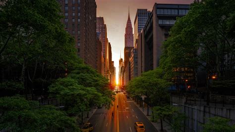 A New York City Sun Sation Bing Wallpaper