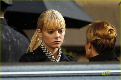 First Spider Man Set Images Show Gwen Stacy At A Funeral