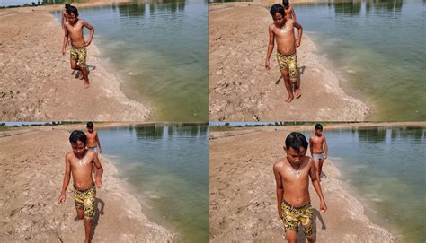 Muddy Boys Swim In Lake Sss 1 Imgsrcru