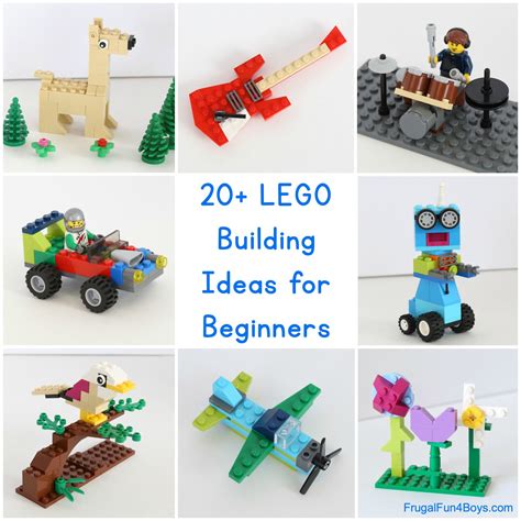 20 Lego Building Ideas For Beginners Frugal Fun For Boys And Girls