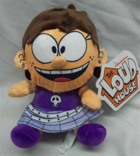 Nickelodeon The Loud House Luna Sister Girl 7 Plush Stuffed Animal Toy