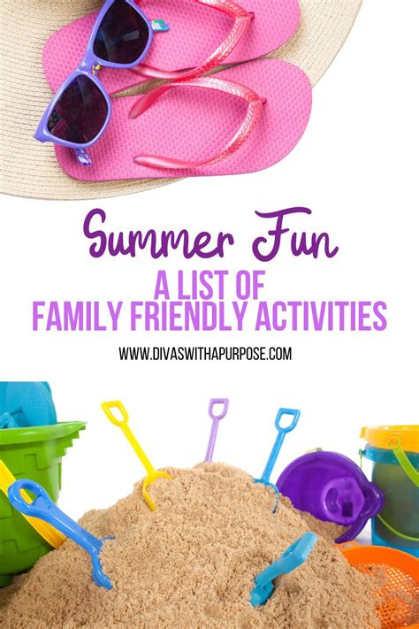 summer fun activities for families