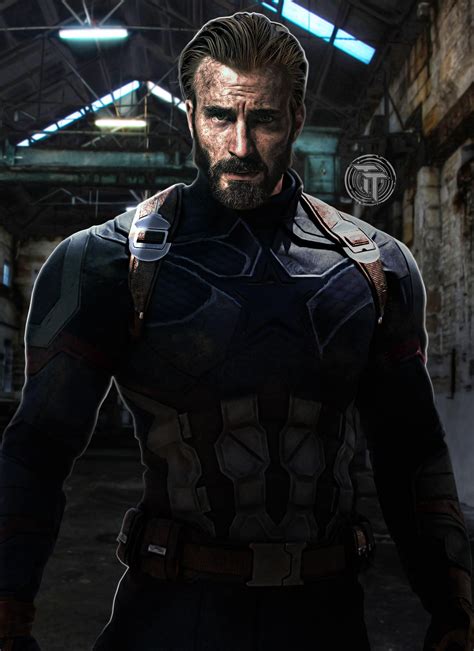 Captain America Avengers Infinity War By Timetravel6000v2 On Deviantart
