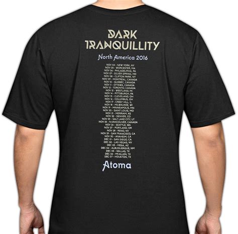 Dark Tranquility Atoma T Shirt Men Loudtrax