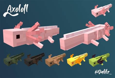 Minecraft Axolotl Texture Download Browse And Download Minecraft