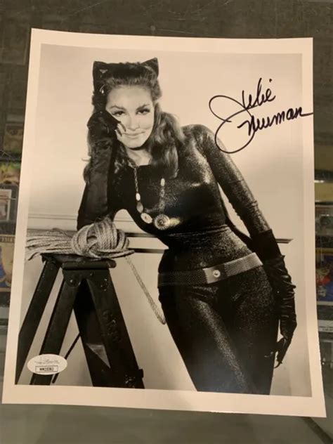 Julie Newmar Batman Actress Catwoman Signed X Photo Jsa Authentication Picclick Uk