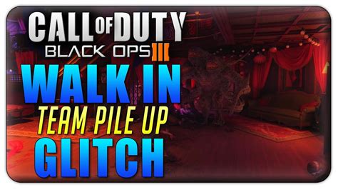 Black Ops 3 Zombies Glitches Shadows Of Evil Team Pile Up Glitch After
