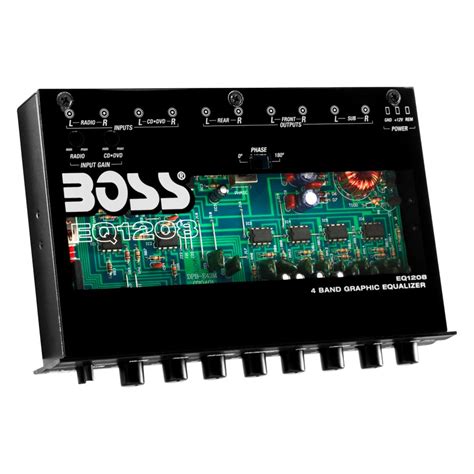 Pc equalizer is an easy to use graphical user interface for windows. BOSS Audio® EQ1208 - 4-Band Graphic Equalizer with Remote ...