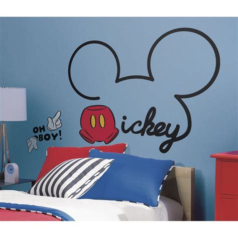 Mickey Mouse Ears Wall Decal Fun Rooms For Kids