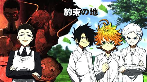 2k The Promised Neverland Anime Hd Wallpaper