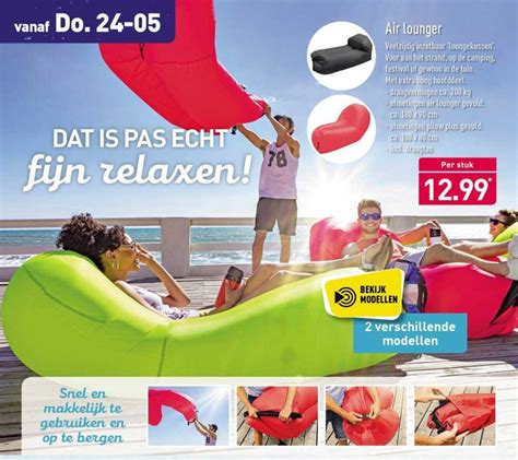 Maybe you would like to learn more about one of these? Air Lounger Aanbieding bij Aldi