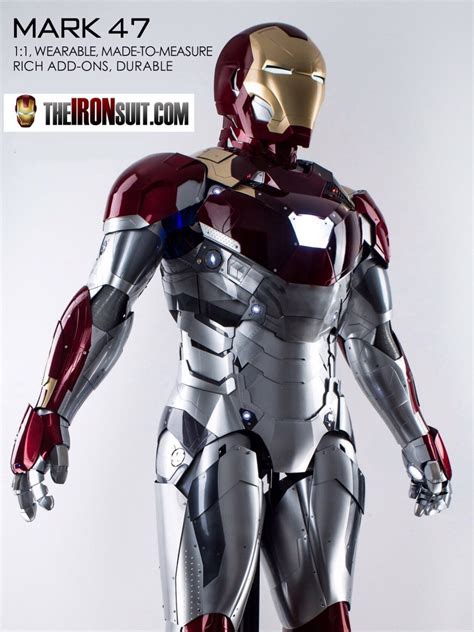 Wearable Iron Man Suit Mark Xlvii The Ironsuit